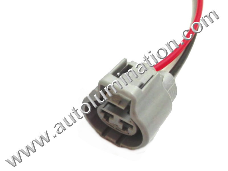 Note: If Melting Occurred, Radiator Fan Replacement Is Usually Also Neccesary, Replaces 5017491AB, 4897034AA APDTY 013414 Radiator Fan Control Relay w/Wire Wiring Harness Pigtail Connector 