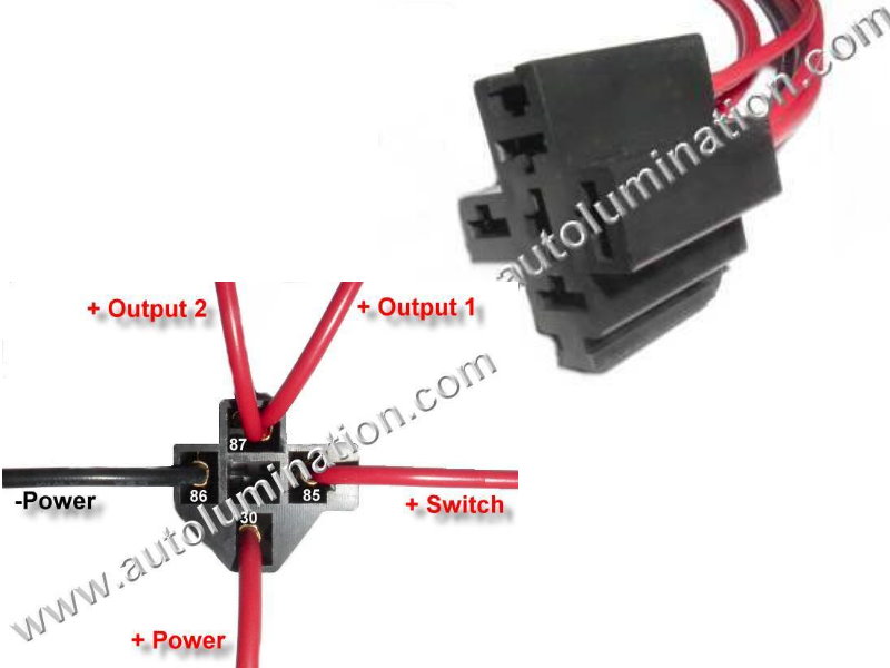Daytime Running Lamp Relay Connector-Auto Trans Connector Standard S-798