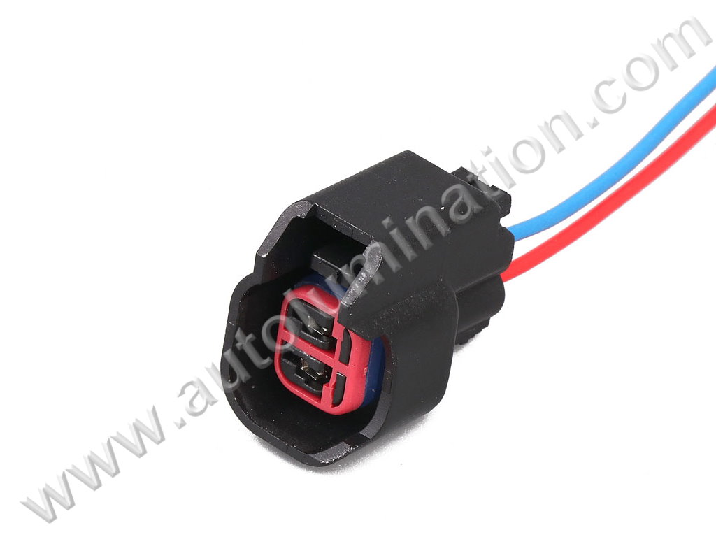 Pigtail Connector with Wires,7023B-2.0-21B,,,Yazaki,,CKK7023B-2.0-21B,,6U2Z-14S411-GA, 89046838, S824, PT1718, WPT-871, 7283-5967-30, EV6, EV14,CKK7023B-2.0-21B,Ignition coil,Fuel Injector,Camshaft Sensor,Reverse Light Switch,Ford, Mazda, GM, Dodge