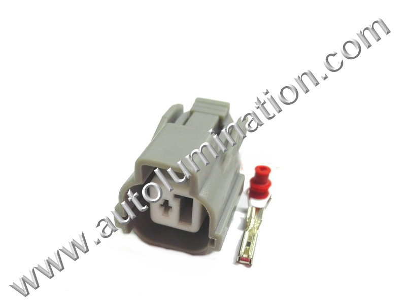 A-TECH O2 Oxygen Sensor Female Connector Kit (4-Pin) – For Honda Civic, Integra, Accord, Acura