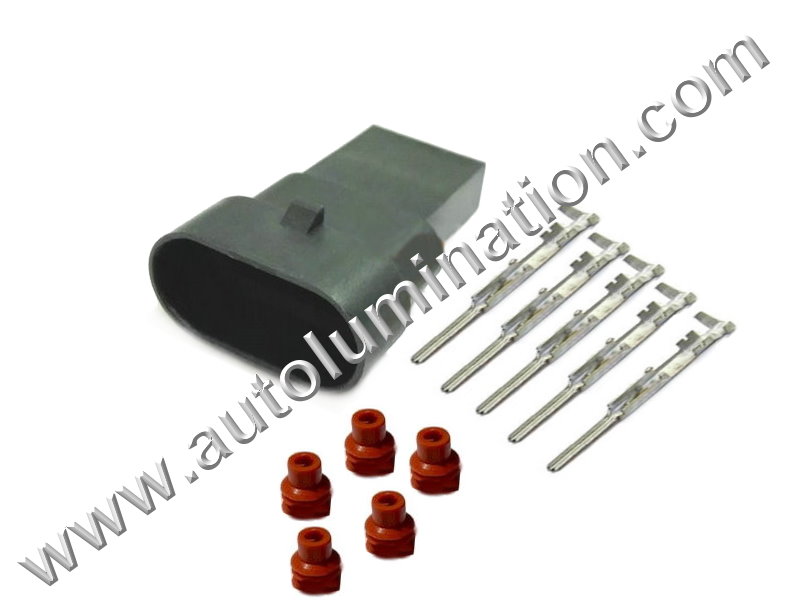 5pin male connector 5pin male connector for MAF sensor & Idle Motor & Air Temp