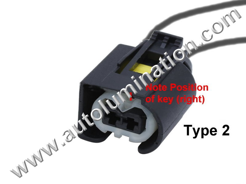 Pigtail Connector with Wires,,,,,,T64C2 - Type 2,CE2005B,,,,,Alternator, Generator,Parking Light - Front,Diesel Injector Connector Plug Bosch ,,Mercedes