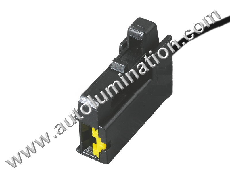 Pigtail Connector with Wires,,,,Tyco, Amp,,Y11A1,CE1007,178471-2, 90980-10619, HD018Y-6.3-21,,Snail Horn,Speaker,Keyless Entry Buzzer,Alarm,Lexus, Scion, Subaru, Toyota, Camry, Corolla, Highlander