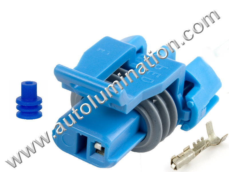 Connector Kit, 1wirepig0027,PT728,12126458,,Delphi, Aptiv,Metri-Pack-150,,CE1011,PT728,12126458,1P1470,645939,,Coolant Temperature Sensor, DRL,TPI,TPS,,,GM, Chevrolet