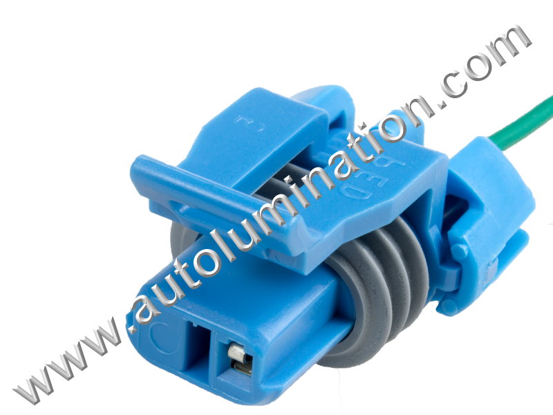 Pigtail Connector with Wires, 1wirepig0027,PT728,12126458,,Delphi, Aptiv,Metri-Pack-150,,CE1011,PT728,12126458,1P1470,645939,,Coolant Temperature Sensor, DRL,TPI,TPS,,,GM, Chevrolet