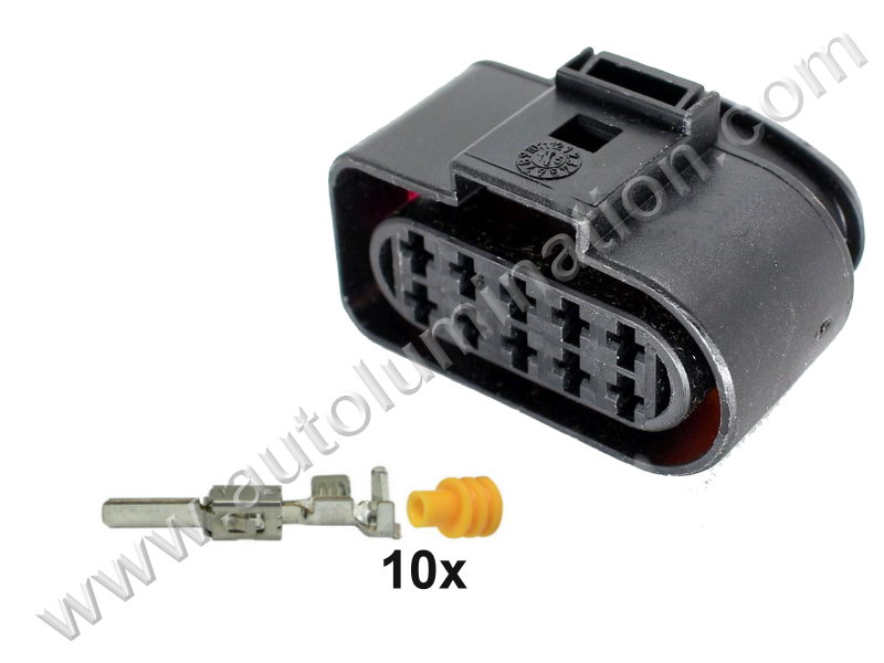 Connector Kit,,,,Volkswagon,,L56A10,,1J0973735,  A0145456226, WPT-1348, DU2Z-14S411-PA,,Headlight,Headlamp,,,VW, Audi, Seat