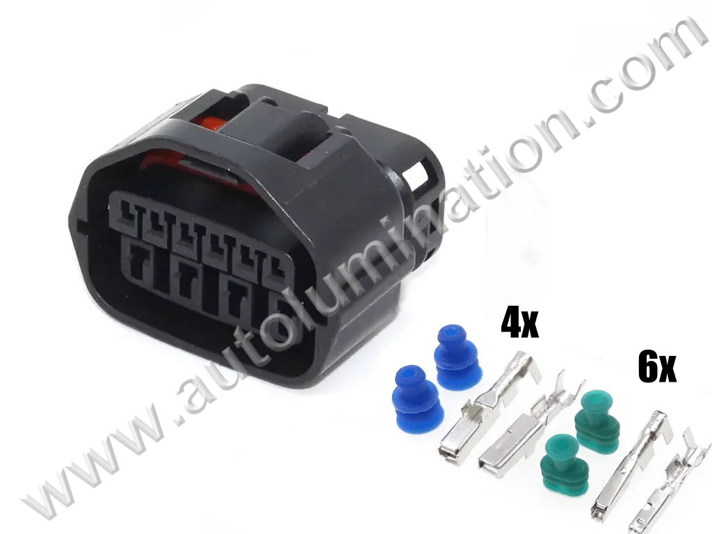 Connector Kit,,,,Yazaki,,C16A10,CET1006F,MG641299-5,7283-8700-30, 7283-8700, 7157-4609-80,,Gearbox Switch,Shiftlock,,,Hyundai, Kia