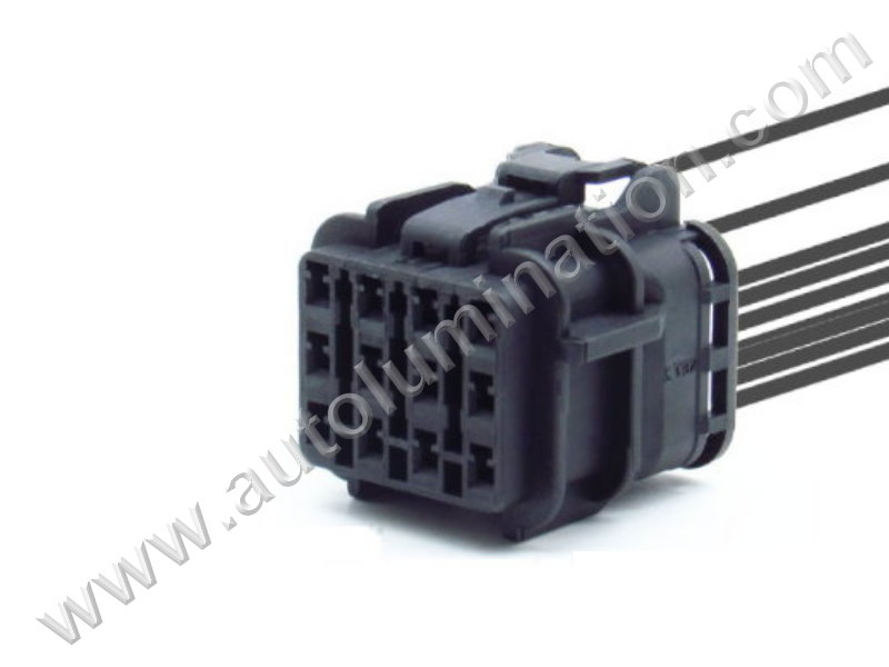 Pigtail Connector with Wires,,,,Yazaki,,,,7123-7923-30, MG610346, 7157-7915-80, MG630349-7,,,,,,