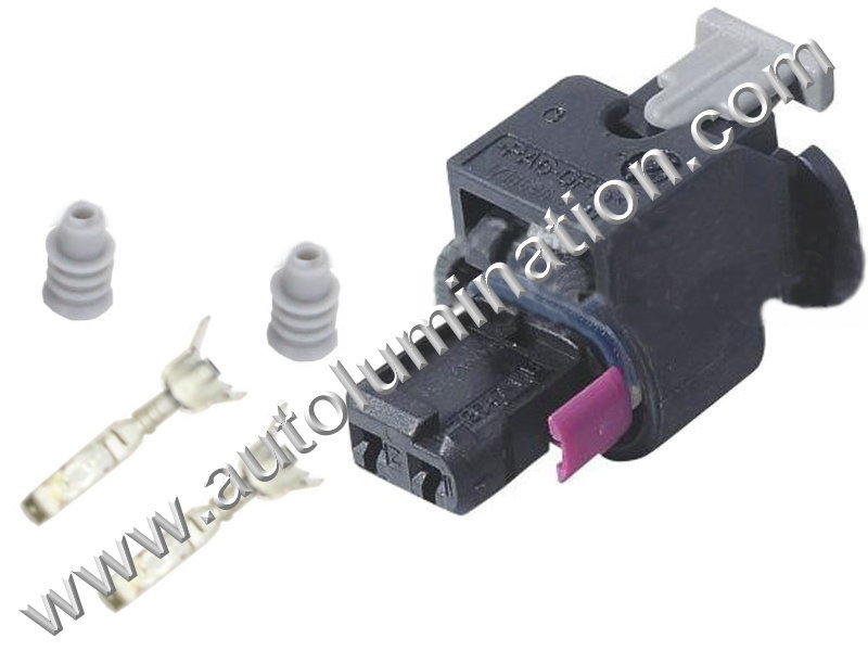 Connector Kit,,,,Tyco, AMP,,L64A2,CE2189,DJ7025A-1-21 2P,4F0 973 702, 1-1718643-1, 1-1670916-1, 0-2112986-1 ,,Marker Light - Front,Camshaft Solonoid,Marker Light - Rear,Daytime Running Light, Imact Sensor, Fuel Injector,Chrysler, Dodge, Jeep, Mercedes, VW, Audi