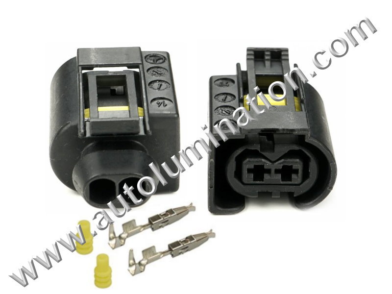 Connector Kit,2wirepig0164,,,,,T64C2,CE2004F,,WPT-1331, DU2Z-14S411-BA,,,Alternator, Generator,Parking Light - Front,Diesel Injector Connector Plug Bosch ,,Mercedes