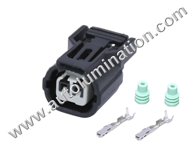 Connector Kit,2pin0090,,,Sumitomo,,L11B2,CE2205,6189-7036,DJ7021C-1.2-11/21, 33304-S5A-003,,Ambient temp sensor,Turn Signal Position,License light ,Side marker,Acura, Honda, Mazda