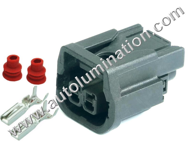 Pigtail Connector Led Fog Light DRL Lamp Horn Honda Civic Accord Acura Replaces L41A2, 6189-7408, 6189-1408  