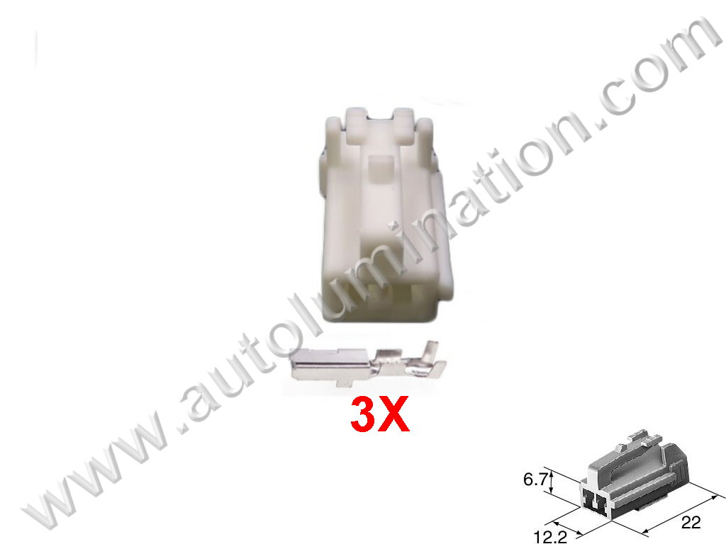 Connector Kit,,,,Sumitomo,,Y15A2,CE2064,6520-0550,,Tail Light, Turn Signal, Astern Radar Plug,,,,Toyota, Lexus