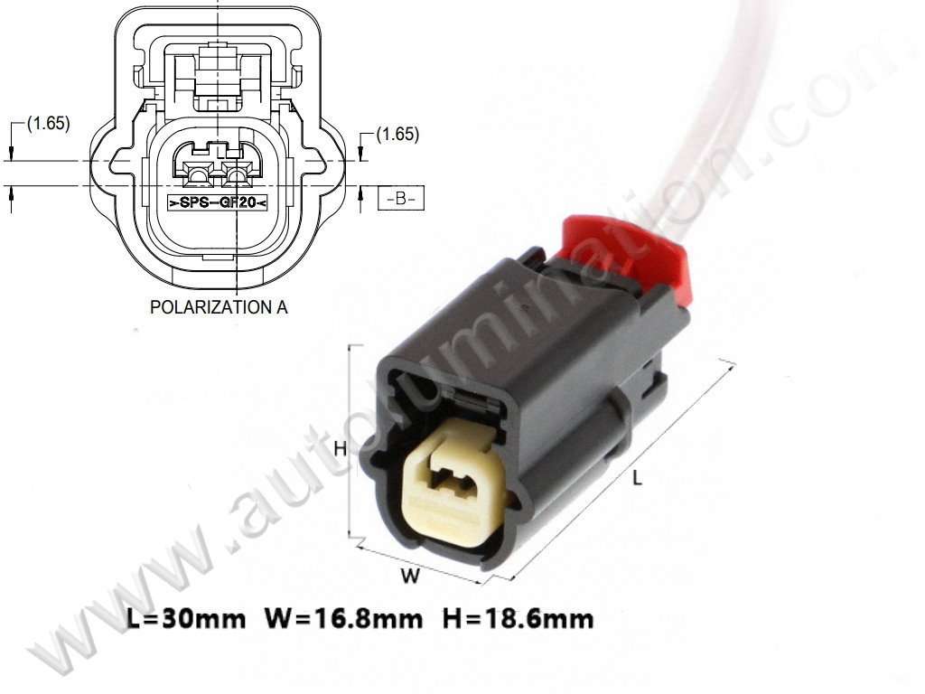 Pigtail Connector with Wires,,,,Molex,MX-64,B23C2,,,,,,,,