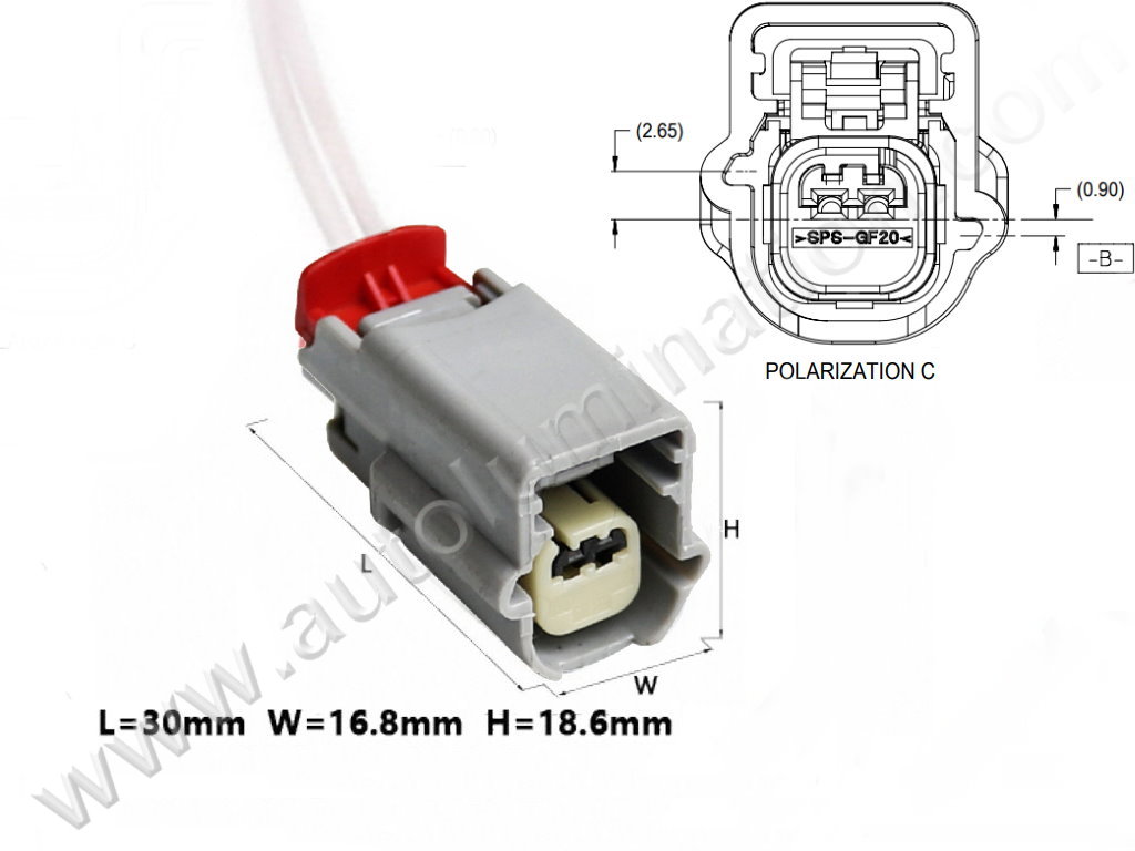 Pigtail Connector with Wires,,,,Molex,MX-64,B64D2,EX2014,,,,,,,