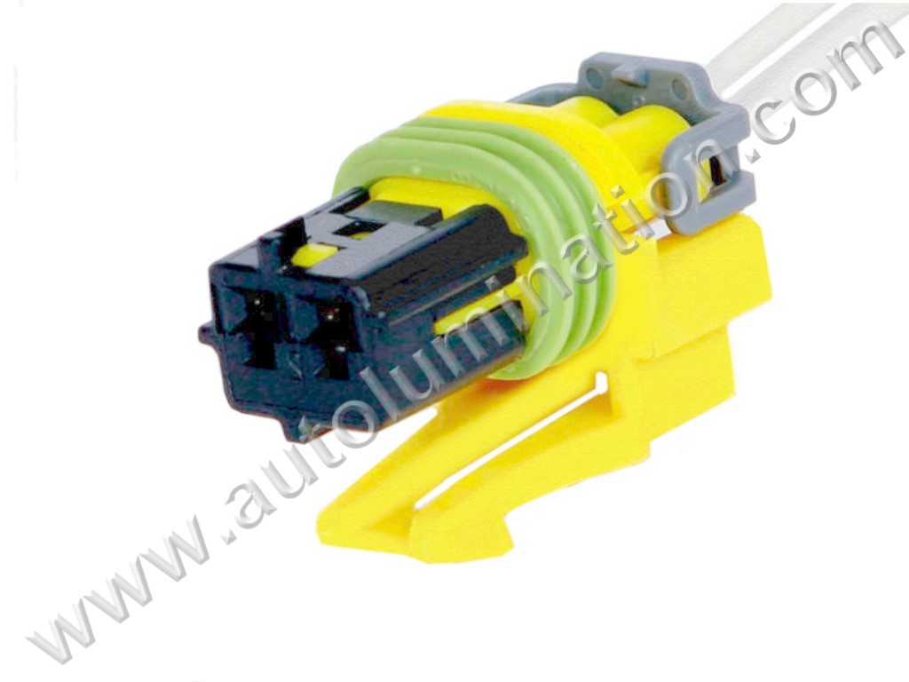 Pigtail Connector with Wires,,,,,,A21D2,CE2167, CE2172,15103523, PT1500, 19009-05412580, PT1436, 15306384, S-1251,,Front Airbag Impact Sensor,,,,Chevy, GMC, Cadillac