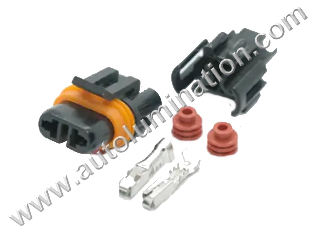 Connector Kit,,,,Aptiv-Delphi,280 Series,R11A2,CE2011F-2, CE2011F,12020599,,Fog Lamp,,,,Chevy, GMC, Cadillac