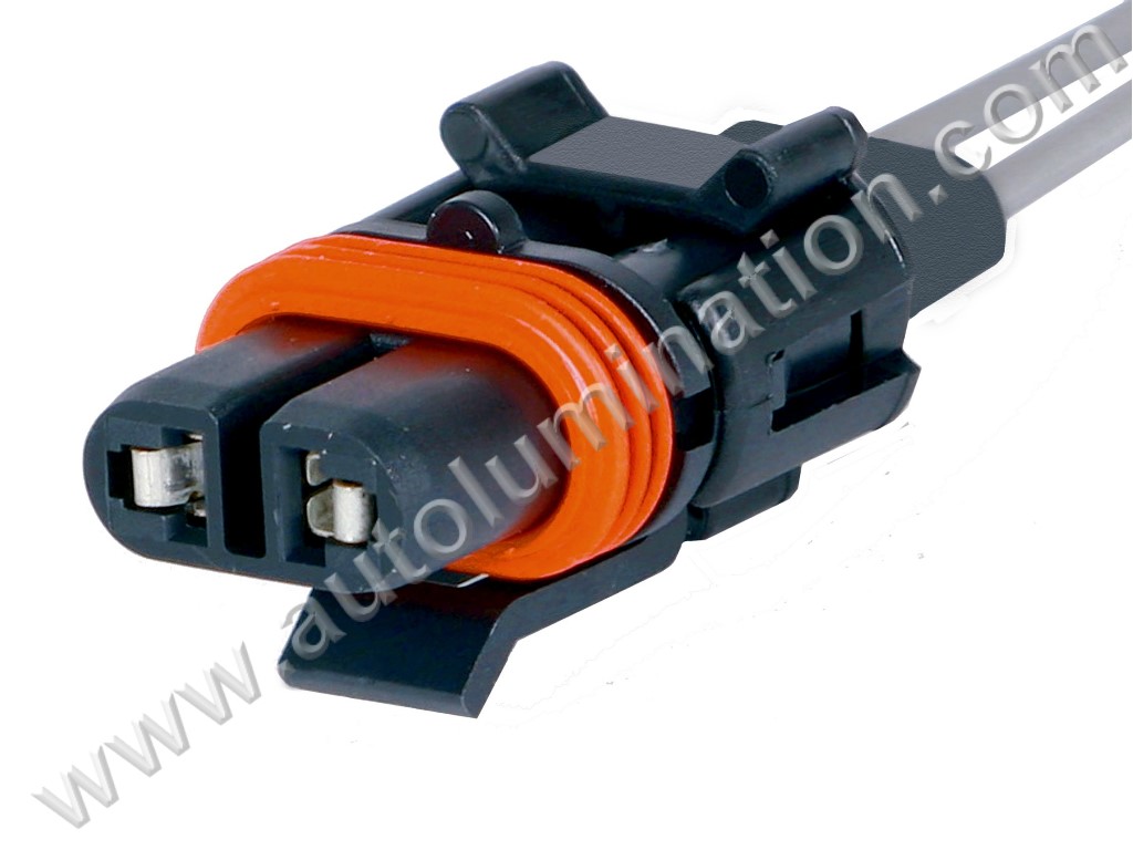 Pigtail Connector with Wires,,,,Aptiv-Delphi,280 Series,R11A2,CE2011F-2, CE2011F,12020599,,Fog Lamp,,,,Chevy, GMC, Cadillac