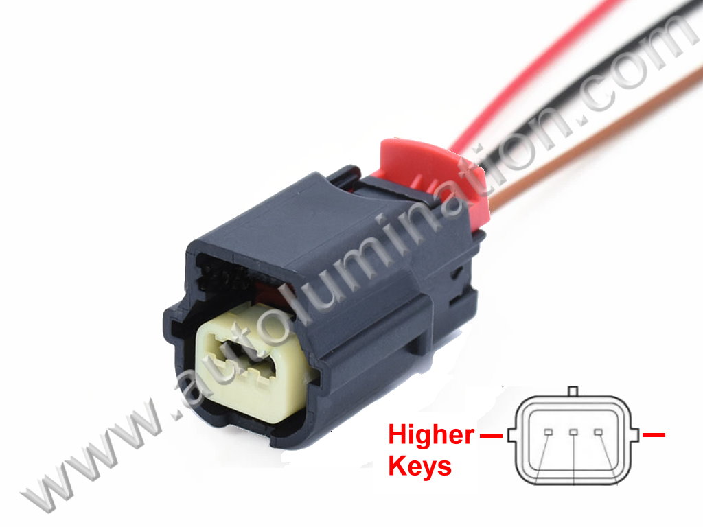 Pigtail Connector with Wires,MOU,,,Molex,B84C3,CE3107,,31403-3700,PT2106,PT996,1P2557,1802-492611,1925,S1497,,AC Pressure Switch,Parking Aid Sensor - Rear,Suspension Height Sensor,,GM