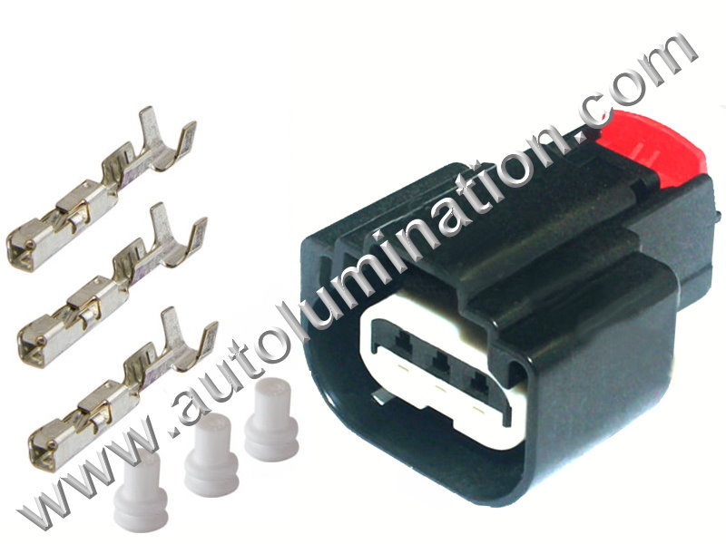 Connector Kit,LWANG,,,,,B85C3,CE3024,DJ7032YA-0.6-21 3P,,Headlight - Low & High Beam,,,,Ford, Lincoln
