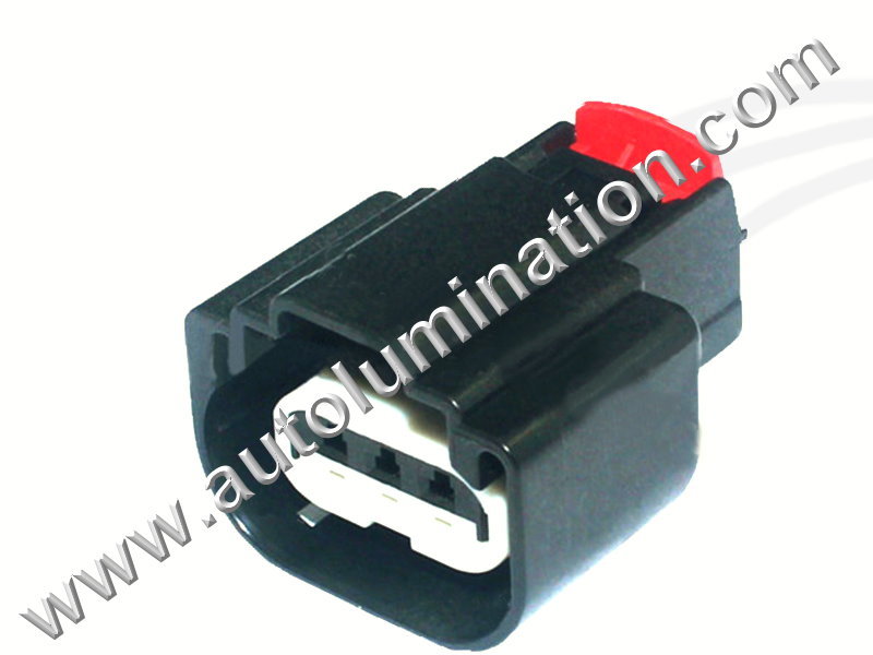 Pigtail Connector with Wires,LWANG,,,,B85C3,CE3024,,DJ7032YA-0.6-21 3P,,Headlight - Low & High Beam,,,,Ford, Lincoln