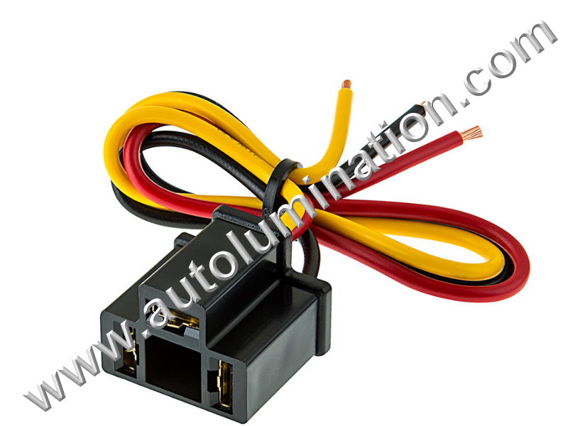 Pigtail Connector with Wires,,,,,,F61A3,,,,3 Blade Relay Switch,,,,GM
