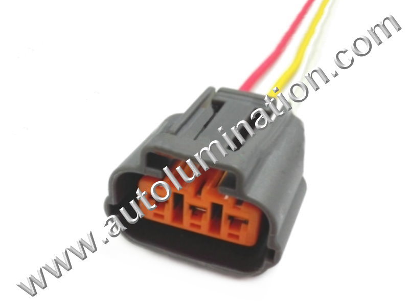 Pigtail Connector with Wires,3wirepig0082-c,,,Sumitomo,,,,6195-0009,,Evolution Ignition Coil,,,,Mitsubishi, GM Mazda