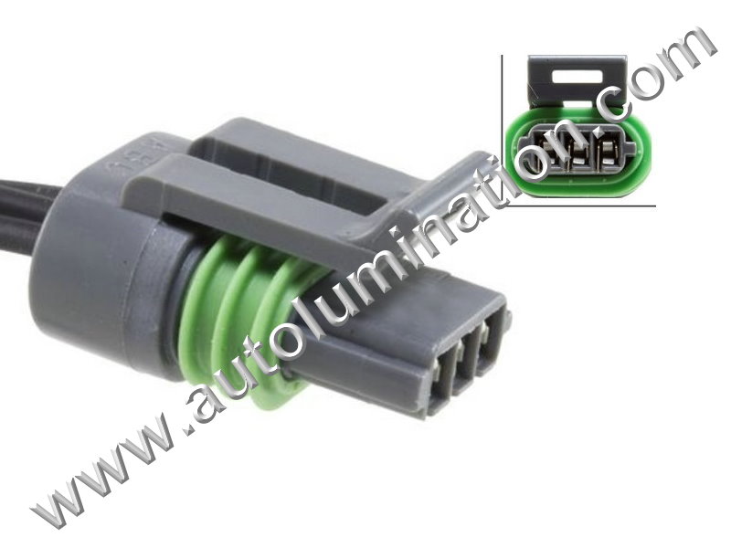 Pigtail Connector with Wires,3wirepig0053,,,AC Delco,,,,PT148, 2162280, 12085538,,ICM Ignition Control Module,EGR, Coolant Fan Radiator,Coolant Level Sensor,Temperature Sensor,Dodge, GM