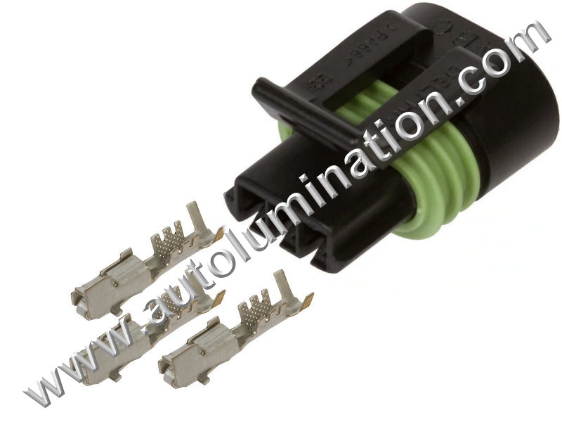 Connector Kit,,,,Aptiv, Delphi, Packard, Metri-Pack 150,,R31D3,,2812F,PT105, PT782, 645-786,12162182, 12162185, 12085483, 12167116,,Throtttle Position Sensor TPS,,,,GM