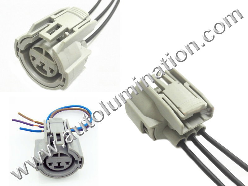 Pigtail Connector with Wires,3wirepig0110,,,Sumitomo,,F14D3,,HW090-3 TPS,,TPS, TPI,MAP,,,Honda Civic, S2000 , Acura integra