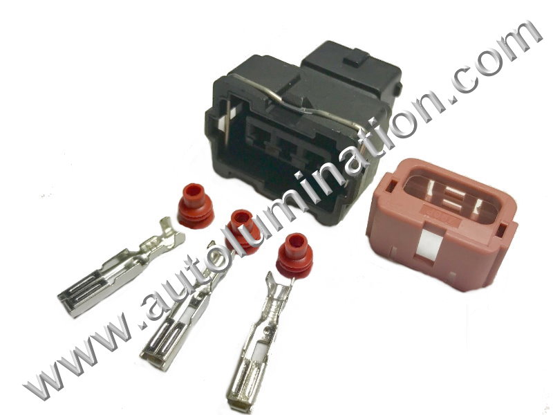 Connector Kit,3pin0071,,,,D82A3,,,PM-1092-3W,,TPS, TPI,MDP,VSS Vehicle Speed Sensor MAP,,,Mitsubishi Eclipse