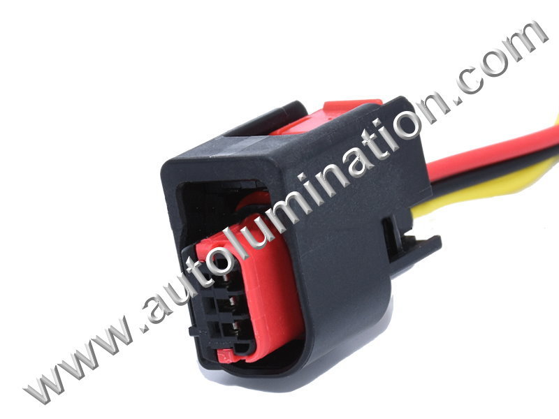 Pigtail Connector with Wires,,,,,T44B3,,,1438454-1, 68071234AA,, CAM Camshaft Transfer Case Position Sensor.,,,, Ford, Jeep Cherokee 