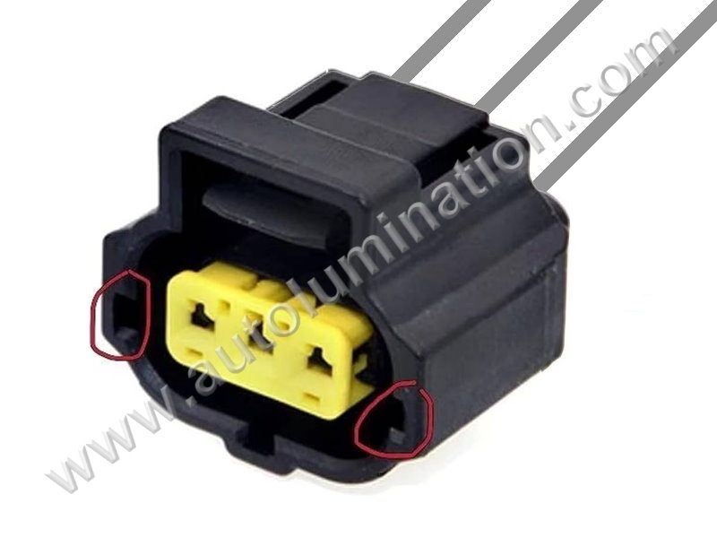 Pigtail Connector with Wires,,,,TE Connectivity,Tyco,Amp,,G14A3,,184034-1,,,,Ford