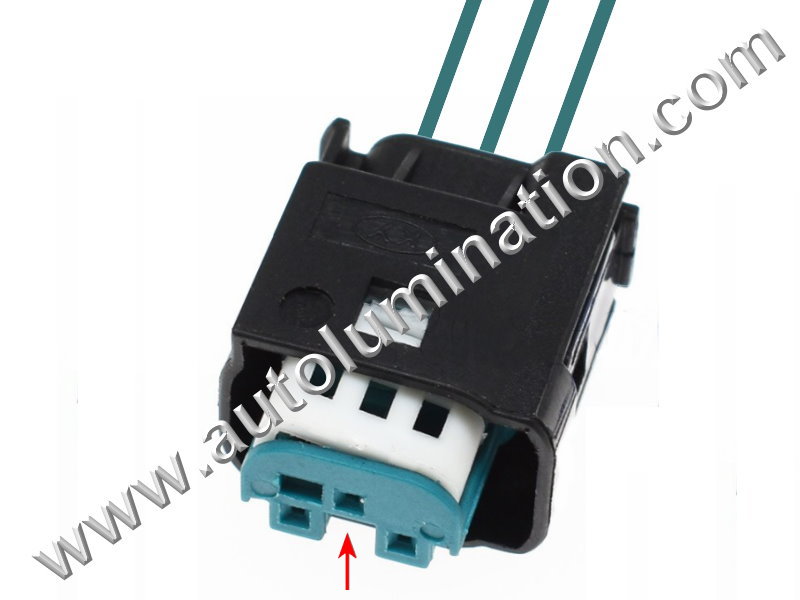 Pigtail Connector with Wires,Special P32-D3,,,Amp, TE,,,,WPT-1162, 3U2Z-14S411-CCB, WPT-1100, AU2Z-14S411-ARA, WPT-223, 9-967081-1,,Park Assist Sensor - Front,Sensor - Reverse Park Aide, RPA, Switch A/C Pressure Cut Off, Sensor Brake Pressure,Fuel Rail,,Ford, Lincoln, Mercury, Mazda, Mercedes