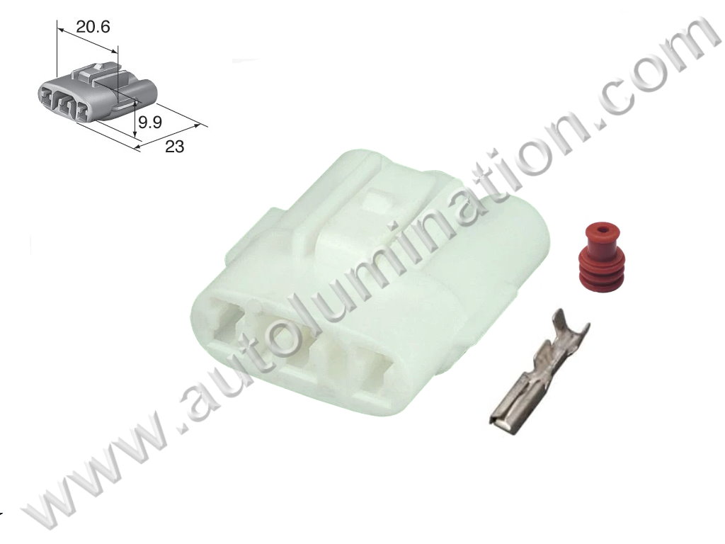 Connector Kit,,,,Sumitomo,L16B2,,,6180-3261,,Turn Signal,,,,Honda, Acura