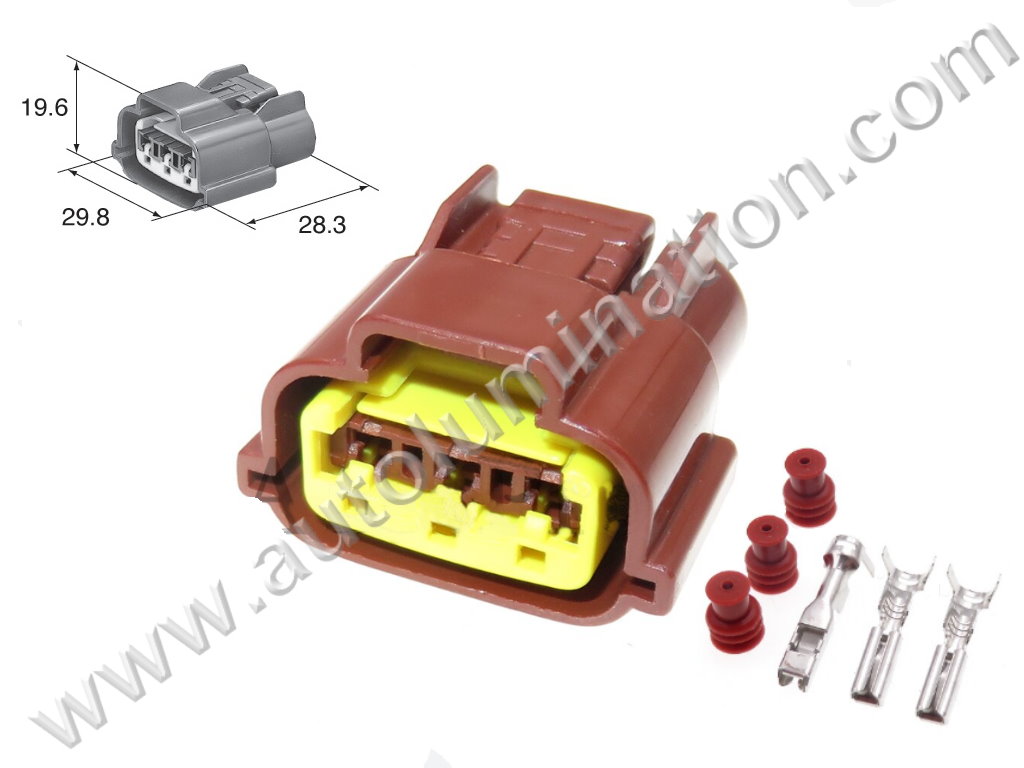 Connector Kit,Special 3P-2.2-20,,,Sumitomo,,3P-2.2-20,,6098-0142,,Throttle Position Indicator, TPI,Ignition Coil,,,Nissan, Infinity