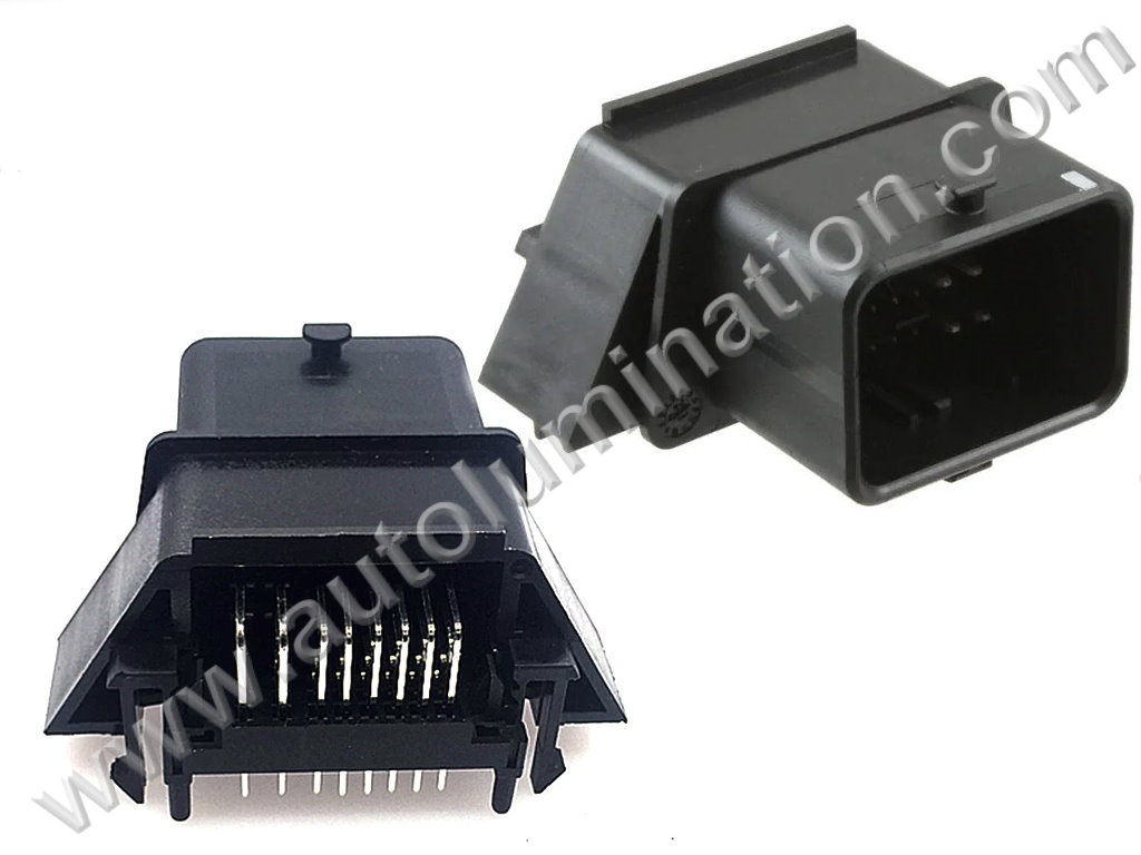 Pigtail Connector with Wires,,,,Molex,,,,64334-0100, PPI 0001488,,ECU,,,,Chevy, Ford, Lincoln