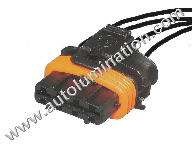 Pigtail Connector with Wires,4wirepig0002,PT1716,,Bosche,,L73C4,CE4017, CE4168,1928404745,368162-1, 89046835, 1928403736, 1928404627, 0225456726, 1928404993,,Map Sensor,Air Flow Sensor,Crankshaft Position Sensor,,Hyundai, Kia, Volvo, GM