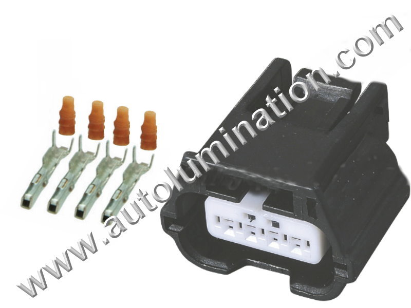 Connector Kit,,,,Yazaki,,A81A4,CE4095F,7283-8853-30,,Tire Pressure, Antenna, Headlight - Leveling Motor,HID Light, Front Camera,Headlamp,MAF, Mass Airflow Sensor,Camera, Radiator Shutter,Dodge, Nissan, Infinity