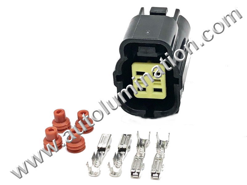 Connector Kit,,,,Tyco-Amp,Econoseal,E23C4,CE4016FA,174257-2,ckk7042-1.8-21,Coolant Temperature Sensor,Oxygen O2 Sensor,,,Hyundai, Kia, Mazda, Nissan, Infinity