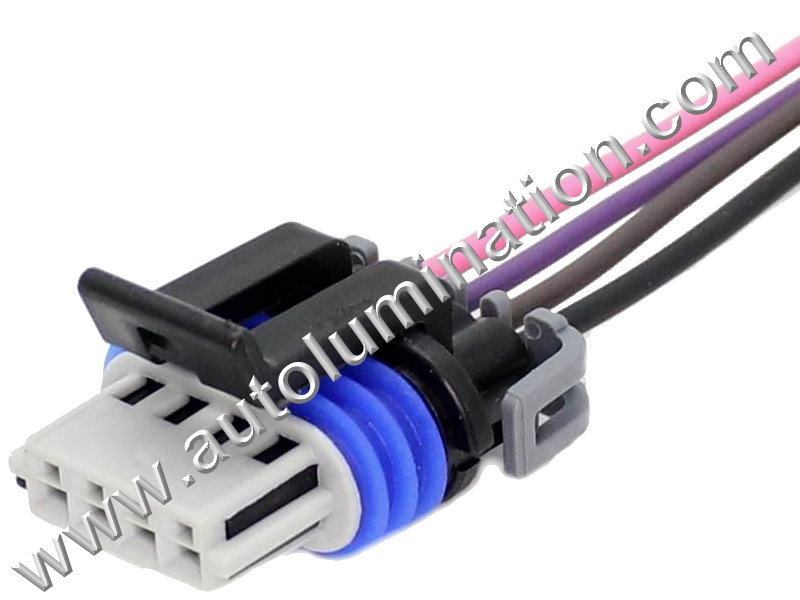 Pigtail Connector with Wires,410pin4004,PT1627,,,,,CE4416,88987184, dd044ya-1.5-21,,Ignition Coil,Inlet Pressure Sensor,,,Chevrolet, Pontiac, Buick, GM