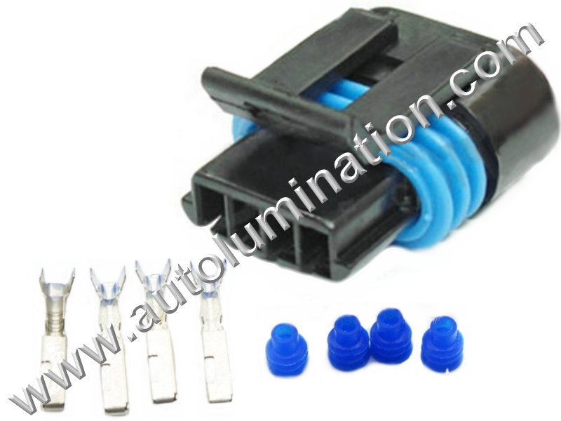 Connector Kit,410pin4007,PT2296,WPT-784,Delphi,Metripack 150,,CE4140,3U2Z-14S411-SCA, 88862215, 12162189 12162188 12162190,ckk7043-1.5-21,Idle Air Control IAV Valve,Ignition Control LT1,,,Chevrolet, Pontiac, Buick, GM