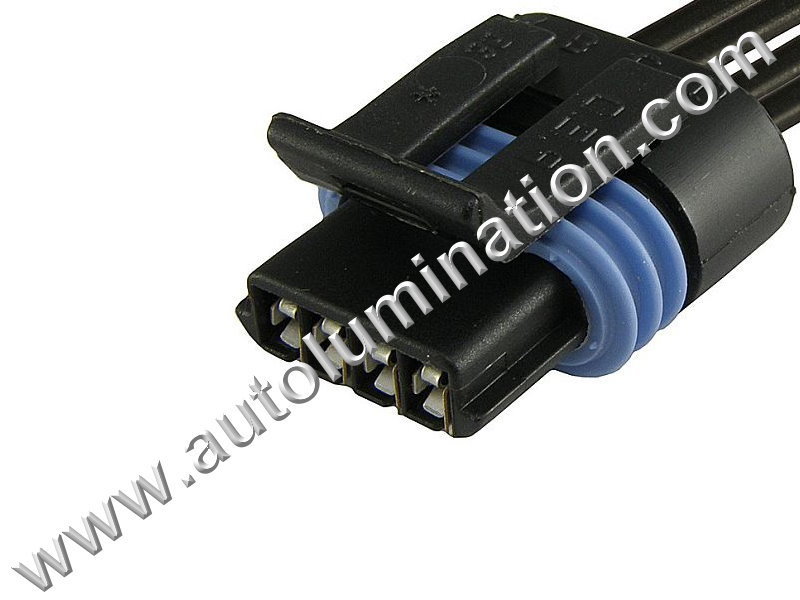 Pigtail Connector with Wires,410pin4007,PT2296,WPT-784,Delphi,Metripack 150,,CE4140,3U2Z-14S411-SCA, 88862215, 12162189 12162188 12162190,ckk7043-1.5-21,Idle Air Control IAV Valve,Ignition Control LT1,,,Chevrolet, Pontiac, Buick, GM