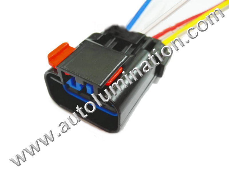 Pigtail Connector with Wires,,,WPT-709,Aptiv, Delphi,Apex 2.8,T54B4,CE4191F,3U2Z-14S411-DGAA,54200409,ckk7047-2.8-21,Windshield Washer Pump Wiper Motor,Radiator Fan,Fuel Pump,Diesel Glow Plug,Chevy, Ford, Jeep, Chrysler, Dodge