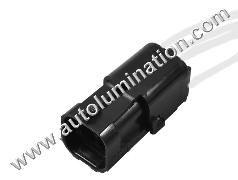 Pigtail Connector with Wires,Weatherpack  Square (Female),PT127, PT720,,Delphi, Aptiv,Weatherpack,,CE4212M,12085506, 12126449, 12015024,,,,,,GM, Ford