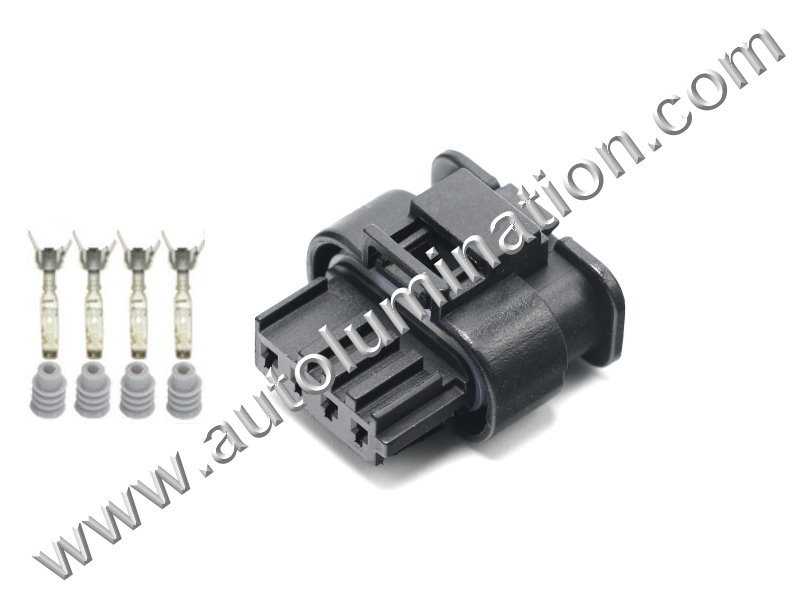 Connector Kit,,,,Hirschmann,,F11A4,CE4089,872860546, 872860541,872617541,754903202,,,Radiator Shutter,Locker, Transmission Temperature Sensor,DRL, Daytime Running Light,VW, BWM, Jeep