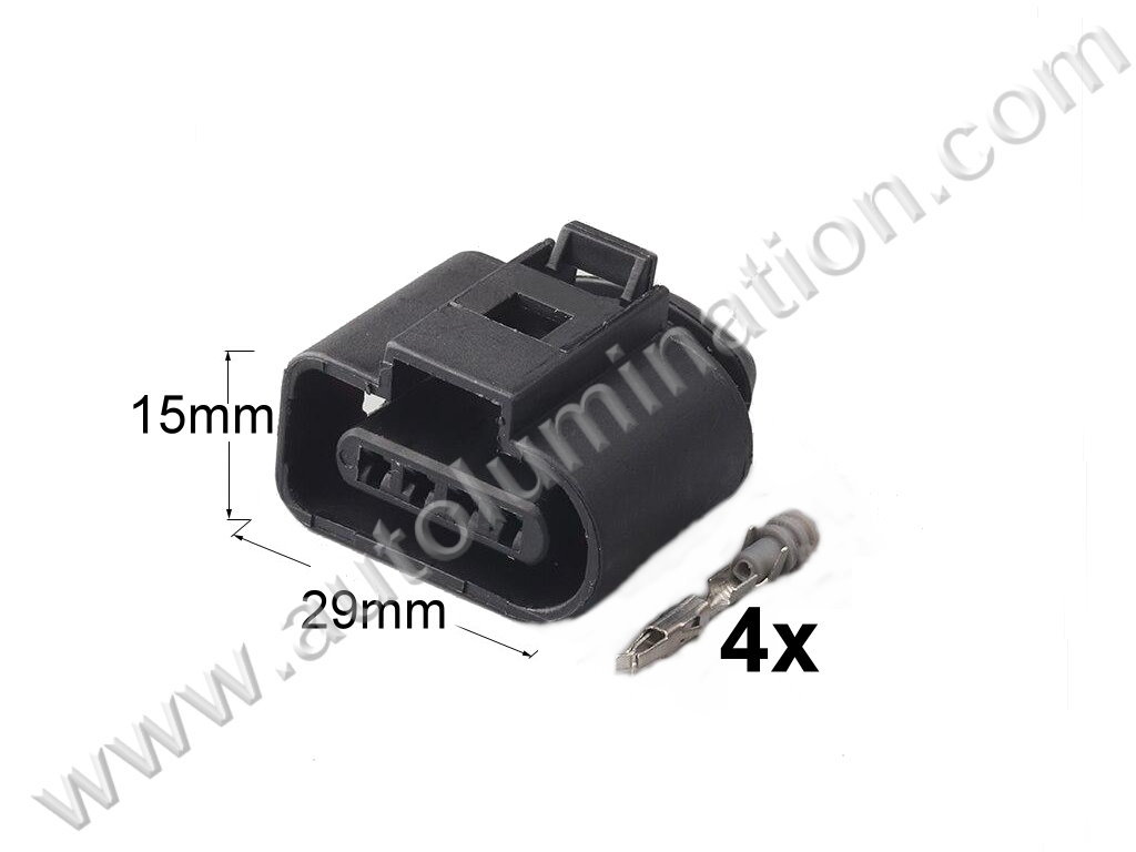 Connector Kit,410pin4039, 4wirepig0047,,,VW,,C12C4,,1J0973704, 1717893, 1717892, 42121400, 444515-2,CKK7045-1.5-21,MAF Mass Air Flow Sensor, Ignition Coil,,Turbo, IAT Inlet Air Sensor,Map Sensor,VW, Audi