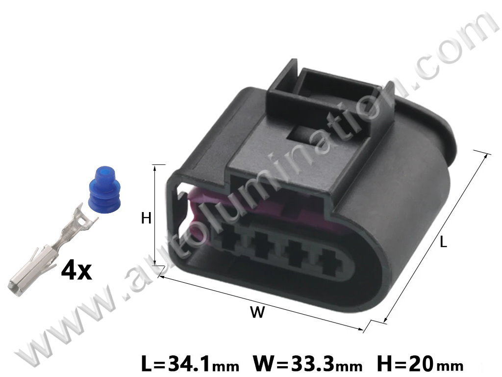 Connector Kit,7045A-3.5-21,,,VW,,,,4D0971994, 1121700435AE002,CKK7045A-3.5-21,,,,,Audi, VW