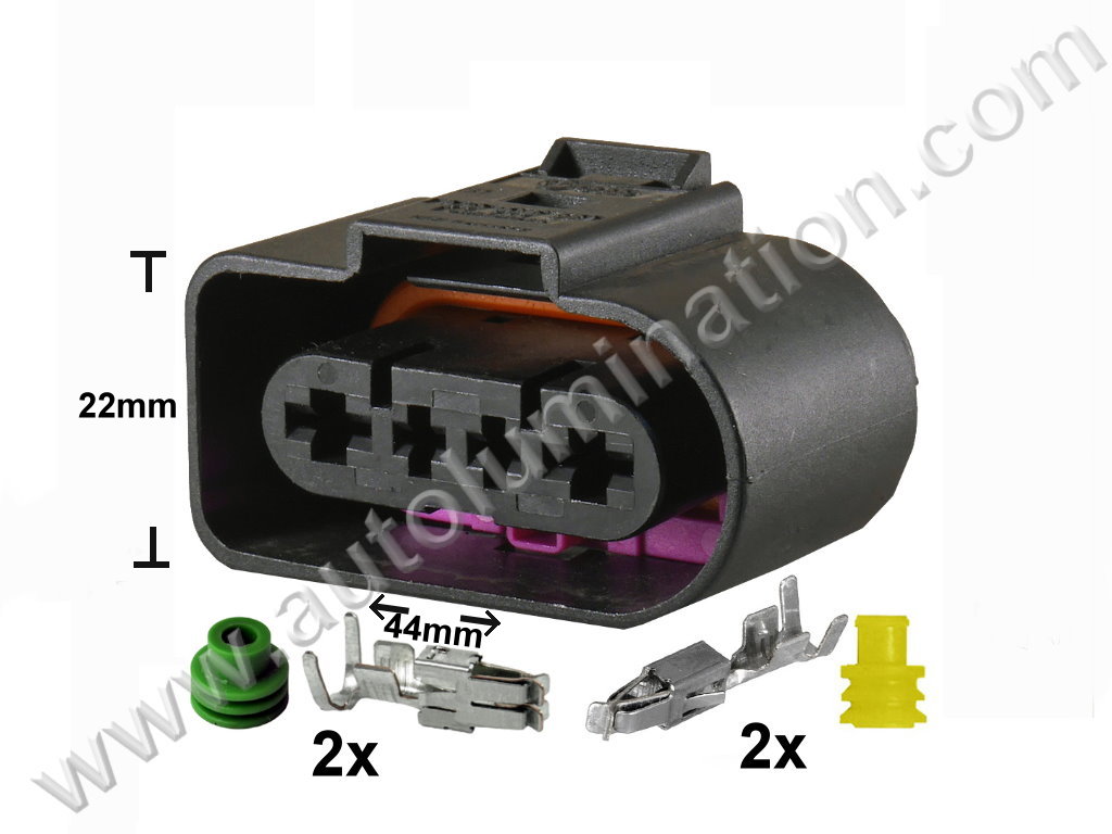 Connector Kit,4wirepig0029,,,VW,,,CE4275,1J0919231,CKK7045-3.5-6.3-21,Fuel Pump,,,,Audi, VW