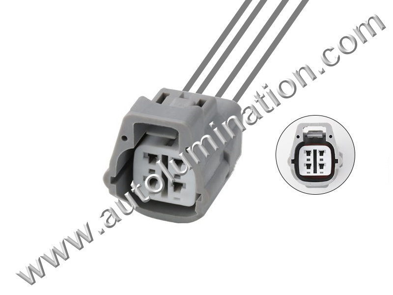 Pigtail Connector with Wires,,,,,,Y34B4,CE4063F,1JZ-GTE 2JZ-GTE, 6189-0126, 90980-10942,ckk7043-2.2-21,,ABS Wheel Speed, Radiator Shutter,Side Marker, Windhshield Washer Pump,Headlamp, DRL, Tail Lamp, Turn Signal, Fog Lamp,Toyota, Lexus, Scion, Mazda